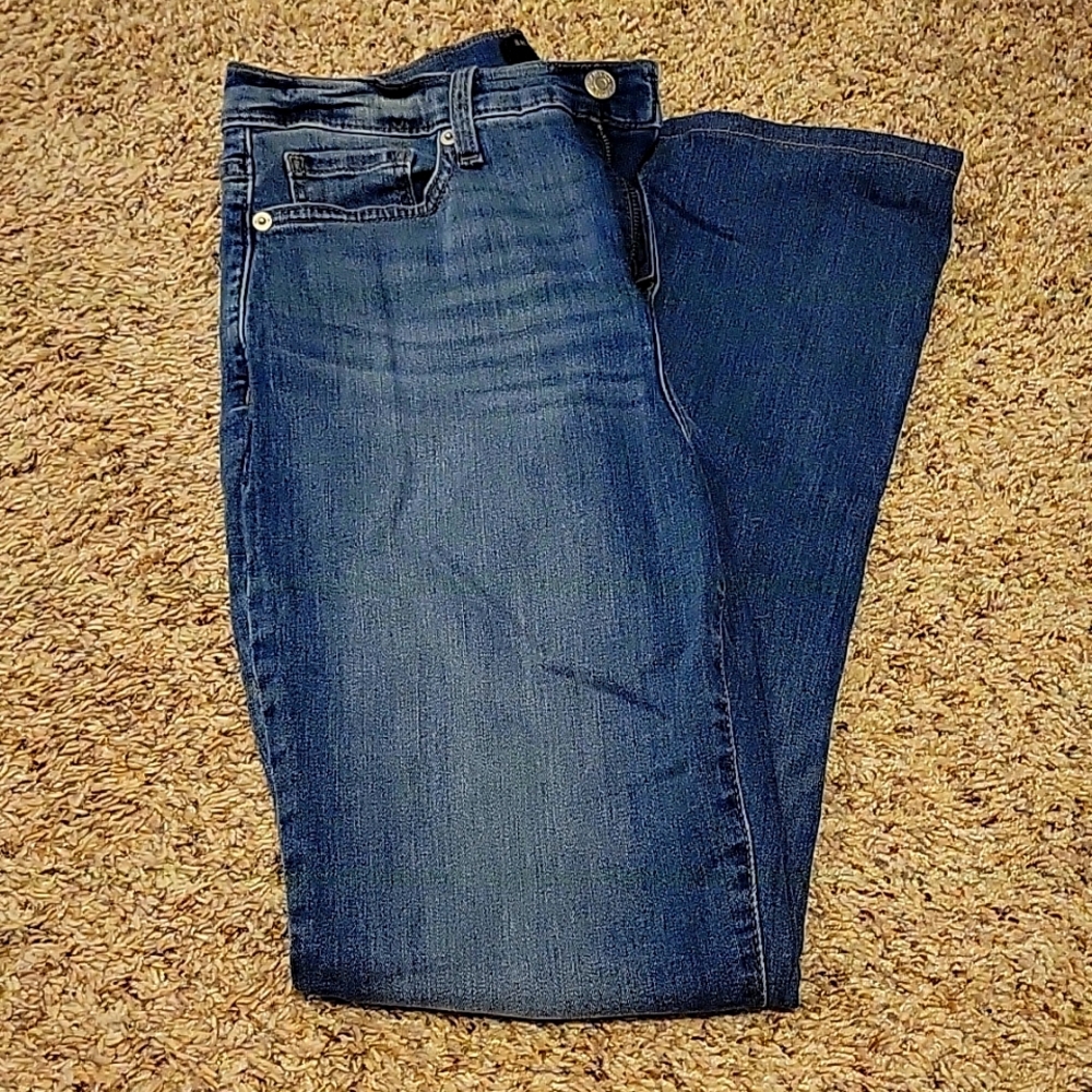 High rise bootcut